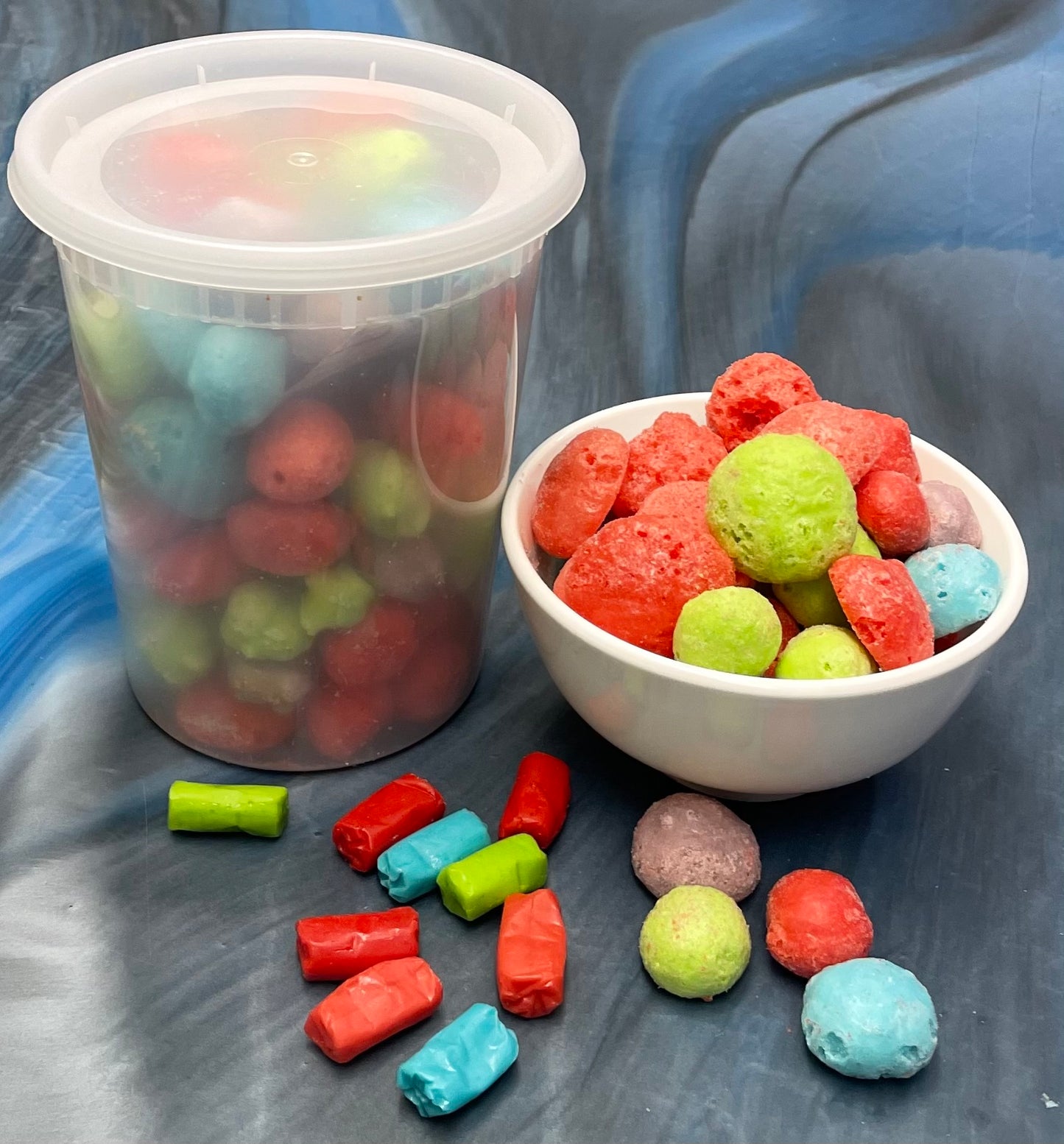 Freeze Dried Fruity Tootsie Dots Candy By Nifty Thrift Sales