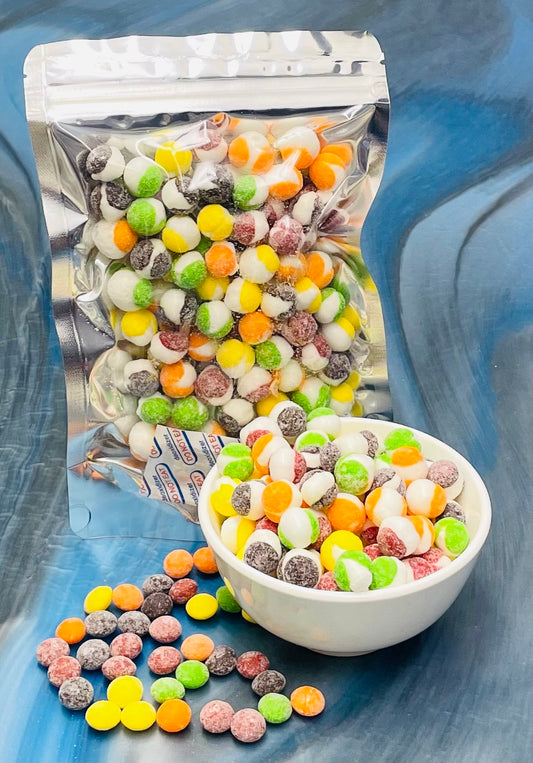 Freeze Dried Sour Rainbow Bits Candy By Nifty Thrift Sales